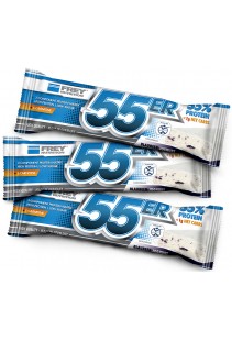 55er Baltyminis šokoladukas - Mėlynių jogurto (Blaubeer-Joghurt)
                         